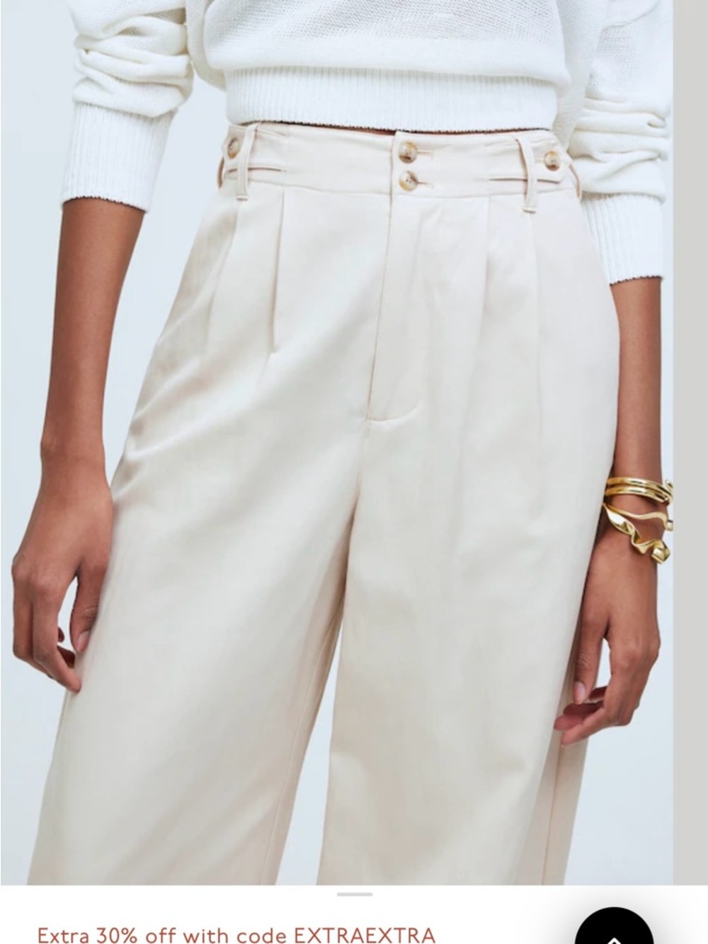 Madewell The Petite Harlow Wide-Leg Pant
